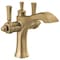 Delta Monoblock Bathroom Faucet, Two Handles, Single Hole, Champagne Bronze, 1.2 gpm, 7-1/8 in Spout Reach 856-CZ-DST - alternate 1