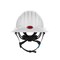 Jsp Vented, Full Brim Safety Helmet w/HDPE Shell, 4-Point Chinstrap, 6-Point Suspension and Wheel Ratchet 280-EV6262V-CH-10 - alternate 4