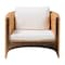 Bali & Pari Carina Natural Rattan Armchair 263-14324-ZORO - alternate 3