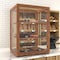 Koolmore 21 In. Artisan Wooden Bakery Display Upright Case 3.5 Cu ft, Dark color KM-BDW-25D - alternate 5
