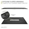 Anzzi 59 in. x 32 in. Barrier-Free ShowerBase in Black with Center Drain, SMC Construction, Slip-Resistant SB-AZ408C-BL - alternate 6