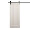 Sartodoors Modern Barn Door 30 x 96 inches, Ego 5006 Painted White Oak, 6.6FT Rail Track Heavy Hardware Set ,  EGO5006BD-B-PWO-3096 - alternate 1