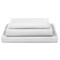 Lavish Home Brushed Microfiber Twin Sheet Set- 3 Piece Bed Linens-Fitted & Flat Sheets, Plus A Pillowcase, White 66-MF75S-T-WHT - alternate 1