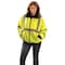 Occunomix Unisex Jacket, 100% Polyester, Yellow, L LUX-ETJBJ-YL - alternate 1