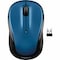 Logitech Mouse, Optical, Wireless, Radio Frequency, Blue, USB, 5 Button(s) 910-006829 - alternate 2