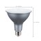 Satco 21 Watt PAR38 High Lumen LED 27K/30K/35K/40K/50K CCT Selectable Medium Base 120 Volt S32250 - alternate 2