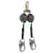 Safewaze Latitude Pro 7 ft Dual Web SRL FS-EX313, Carabiner, Snap Hooks 018-5016 - alternate 1