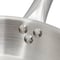 Megachef Professional Kitchen 11 Inch Round Stainless Steel Fry Pan in Silver MG-220105 - alternate 3