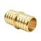 Thrifco Plumbing 1" Brass Coupling Lead Free F1807 - PEX B 7910005 - alternate 1