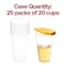 Smarty Had A Party 16 oz. Crystal Clear Plastic Disposable Tall Iced Tea Cups (500 Cups), 500PK 526-CASE - alternate 3