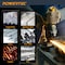 Powertec 4in Cut Off Wheels 25PK, 1/16in Thick with 5/8in Arbor, for Angle Grinder -  60 Grit, 25PK 14018 - alternate 4