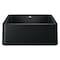 Blanco Ikon 27" Apron Single Bowl, Coal Black 402531 - alternate 1