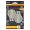 Sylvania Natural LED Bulb, Globe, G165 Lamp, 40 W Equivalent, E26 Lamp Base, Dimmable, Clear 40847 - alternate 1