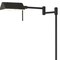 Homeroots 61" Bronze Adjustable Swing Arm Floor Lamp 526277 - alternate 2