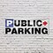 Signmission Public Parking Right, 18 Inch x 48 Inch, Vinyl Banner B-30823 - alternate 2