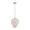 Hudson Valley Lighting Apple Valley 1 Light Pendant in Aged Brass Finish 9213-AGB - alternate 1
