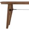 Homeroots 63" Natural Reclaimed Wood Writing Desk 716259 - alternate 5