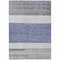 Homeroots 8' X 10' Denim Blue Ivory And Gray Abstract Washable Indoor Outdoor Area Rug 615263 - alternate 4