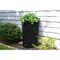 Good Ideas Impressions Bark 90 Gallon Rain Saver - Black IMP-C90-BLK - alternate 5