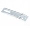 Prime-Line Door and Gate Safety Hasp Hinge Latch with Fixed Staple 4-3/8 inch with Screws Zinc Plated U 117170 - alternate 2