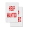 Signmission Help Wanted, Vinyl Decals Only 24 Inch x 36 Inch, Vinyl Decal, 2PK DSB-2436-2PACK-Help Wanted - alternate 1
