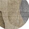 Homeroots 8' Brown Taupe And Beige Round Abstract Washable Indoor Outdoor Area Rug 582004 - alternate 4