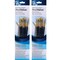 Princeton RealValue Brush Set, Gold Taklon Bristles, Short Handle Mixed Media Paintbrush, 6-Piece Set, 2PK PR9133 - alternate 1