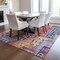 Homeroots 10' X 14' Red Gold And Teal Blue Village Houses Washable Indoor Outdoor Area Rug 577882 - alternate 6