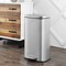 Happimess Curtis 8-Gallon Step-Open Trash Can, Platinum Silver HPM1011A - alternate 5