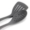Oster Ridgecrest 2 Piece Silicone Kitchen Tool Slotted Spoon and Turner Set in Gray 143733.02 - alternate 2