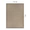 World Rug Gallery Contemporary Bordered Weather Resistant Reversible Indoor/Outdoor Rug 7 ft 10 in x 10 ft Beige WR111BEIGE8X10 - alternate 4
