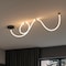 Jonathan Y Serafina 55" Contemporary Minimalist 360 Adjustable Silicone Neon Rope Dimmable Linear Integrated LE JYL7141B - alternate 2
