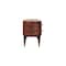 Homeroots 43in Brown Solid Wood Enclosed and Open Storage TV Stand 719189 - alternate 4