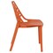 Leisuremod Modern Cornelia Dining Chair, Solid Orange, 2PK C18OR2 - alternate 2