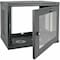 Tripp Lite 9U WALL MOUNT RACK ENCLOSURE SERVER CABINET W/ ACRYLIC GLASS FRONT DOOR SRW9UG - alternate 3