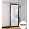 Sartodoors Sturdy Barn Door Frosted Tempered Glass Planum 2102 18x84 Solid Core Modern Interior PLANUM2102BD-S-CA-1884 - alternate 6