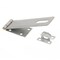 Prime-Line Door and Gate Safety Hasp Hinge Latch with Fixed Staple 6 inch Galvanized with Solid Brass Pin U 117213 - alternate 1