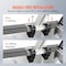 Vevor Truck Rack Pick up Truck Ladder 71"x32" Size 800 lbs Capacity for Kayak PKHJ804 - alternate 3