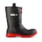 Dunlop RubberBoot, 4D, Mid-Calf, Black;Red, PR LJEHE42.04 - alternate 4