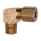 Auveco Brass 90 Degree Male Compression Adapter 3/16in Tube Size 1/8in Threads, 5PK 159 - alternate 1