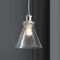 Jonathan Y Goldwater 7.5 in. Adjustable Drop Metal/Glass LED Pendant, Chrome JYL3514B - alternate 5