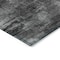 Homeroots 3' X 5' Gray Charcoal And Silver Abstract Washable Indoor Outdoor Area Rug 587134 - alternate 4