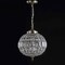 Jonathan Y Georgina 12" Crystal/Metal LED Pendant, Antique Brass JYL6110A - alternate 3