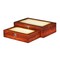 Homeroots Set of Two Brown Wood Box With Lid, 2PK 489385 - alternate 4