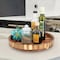 Megachef 13 Inch Acacia Wood Lazy Susan Tray 750122146M - alternate 4