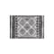 World Rug Gallery White Geometric Pattern Shag Area Rug 2 ft x 3 ft White WR120WHITE2X3 - alternate 4