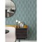Advantage Oresome Teal Ogee Wallpaper 4025-82505 - alternate 2