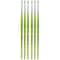 Da Vinci FIT Synthetics Student Brush, Synthetic, Acrylic & Tempera, Flat, Series 374, Size 2, 6PK VA-374_2 - alternate 1