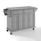 Crosley Full Size Stainless Steel Top Kitchen Cart KF30002EGY - alternate 1