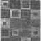 Homeroots 5' X 8' Black And Gray Geometric Washable Indoor Outdoor Area Rug 605014 - alternate 3